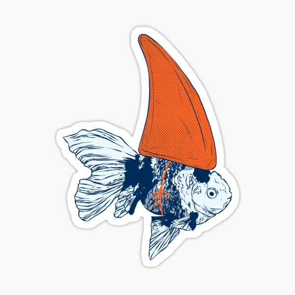 Big fish in a small pond Sticker
