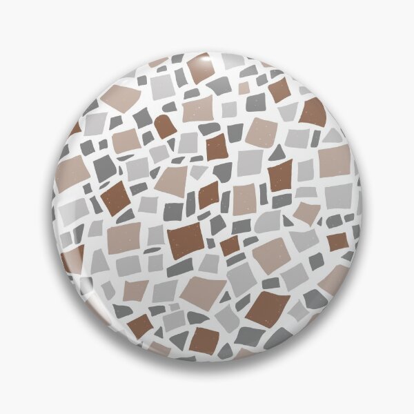 Item preview, Broken Tiles Mosaic Pattern Brown Color Background GC-120-3 designed and sold by GraphicCharms.