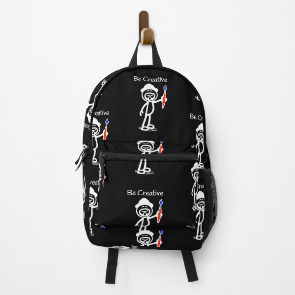 Item preview, Artist Stick Figure “Be Creative” (For Darker Clothing) designed and sold by GDGCreations.