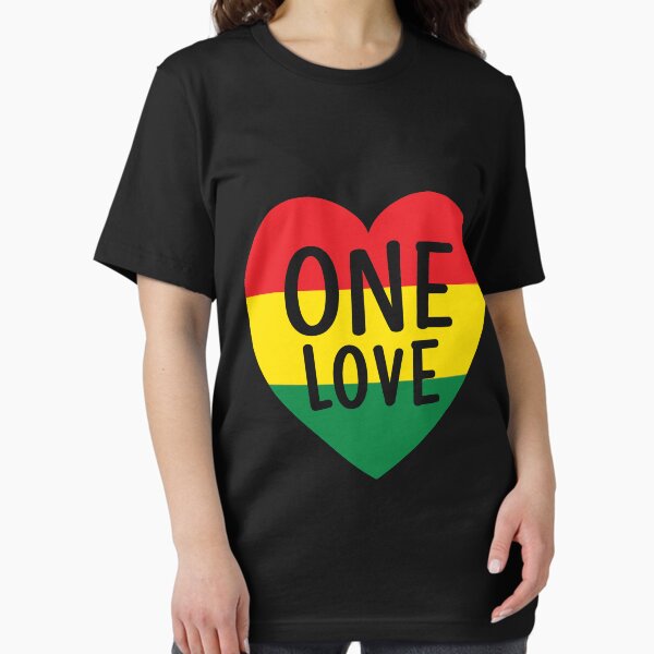 Item preview, Rasta Reggae Music One Love Heart Rastafarian designed and sold by JustLivinLife.