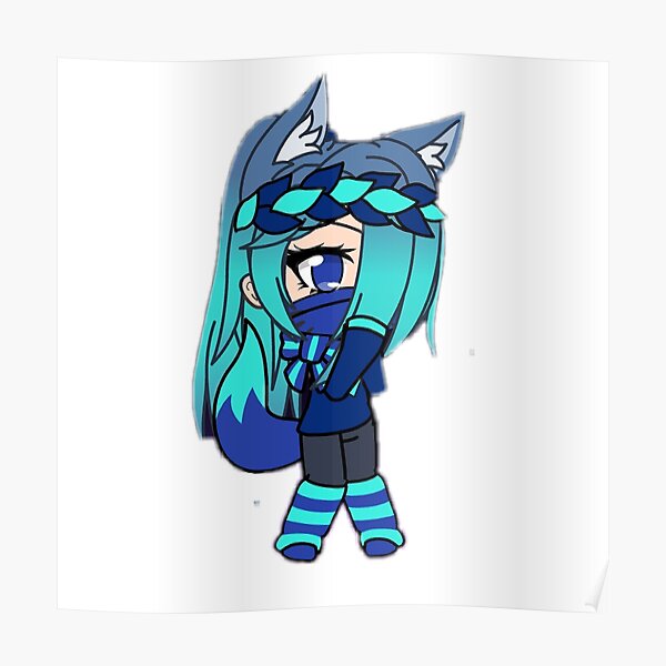 Gacha Posters Redbubble - roblox cute gacha life characters