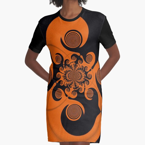 A Warped Life Graphic T-Shirt Dress