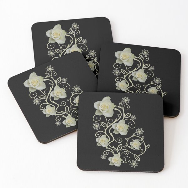 Item preview,  love the flowers & nature! The white rose with floral ornaments is ideal as a birthday present designed and sold by rhnaturestyles.