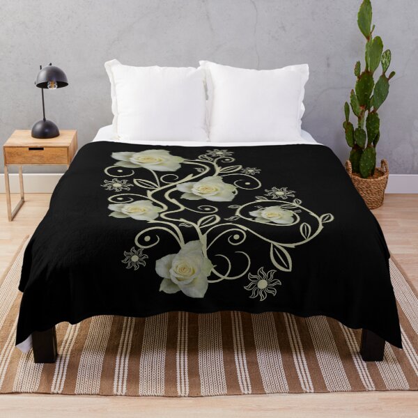 Item preview,  love the flowers & nature! The white rose with floral ornaments is ideal as a birthday present designed and sold by rhnaturestyles.