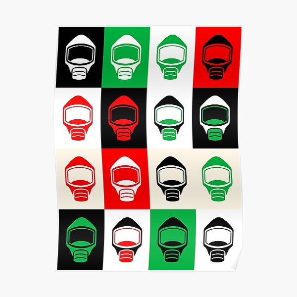 "Emergency Escape Mask Smoke Hood Icon" Poster for Sale by