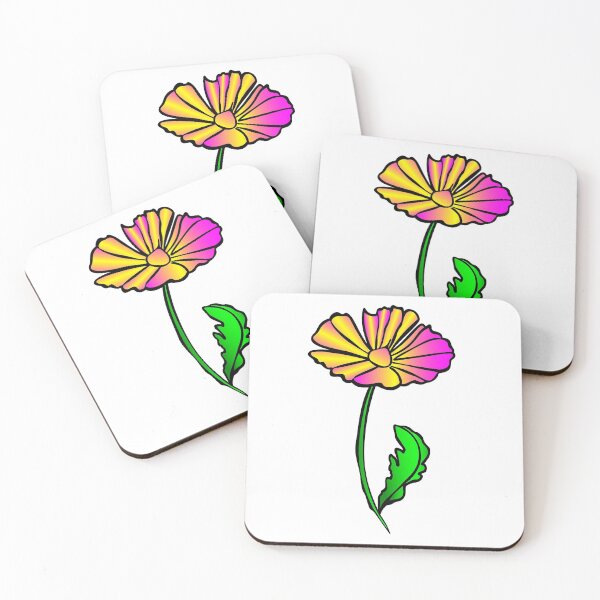 Item preview, Golden pink daisy designed and sold by Loveinnerself.