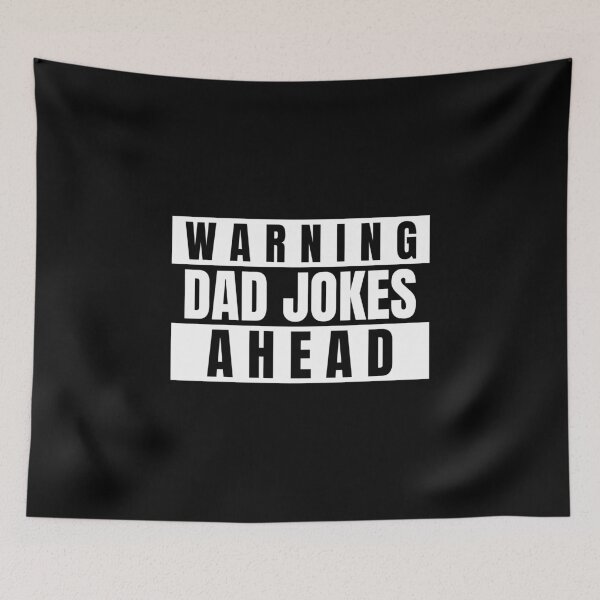 Item preview, Warning Dad Jokes Ahead designed and sold by AladdinMktgs.