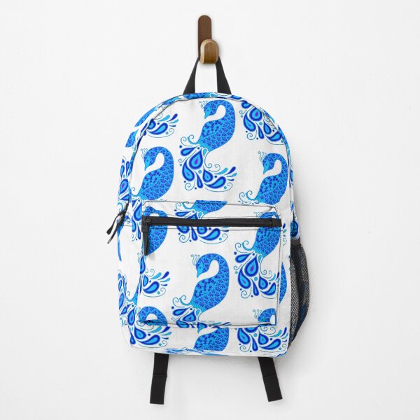 Item preview, Blue Peacock designed and sold by Hilary Leslie.