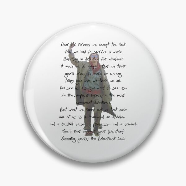 Item preview, The Breakfast Club designed and sold by ButterfliesT.