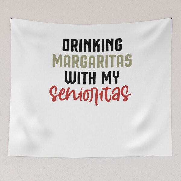 Item preview, drinking margaritas with my senioritas ,Bachelorette Party  designed and sold by Noussairox.
