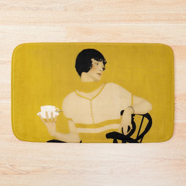 Item preview, Coles Phillips ‘Fadeaway Girl’ Dinnerware Ad “A Cup Of Tea” designed and sold by PatricianneK.