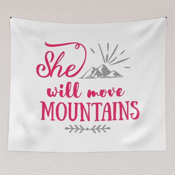 Item preview, SHE WILL MOVE MOUNTAINS designed and sold by OzyManDiaS90.