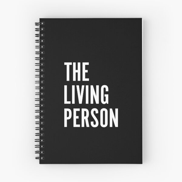 Item preview, The Living Person - Black Logo designed and sold by thelivingperson.