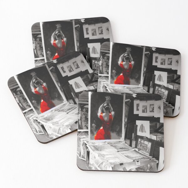 Item preview, Paris Artwork Black, White and Red designed and sold by jalanphoto.