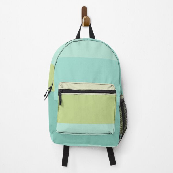 Item preview, Summer Stripes in Aqua Blue, Pale Lime Green, and Almond designed and sold by kierkegaard.