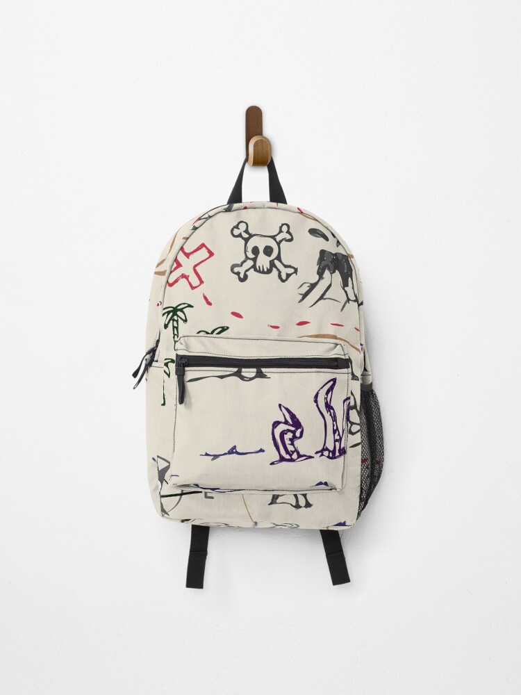 Thumbnail 1 of 3, Backpack, Treasure map designed and sold by grouthout.