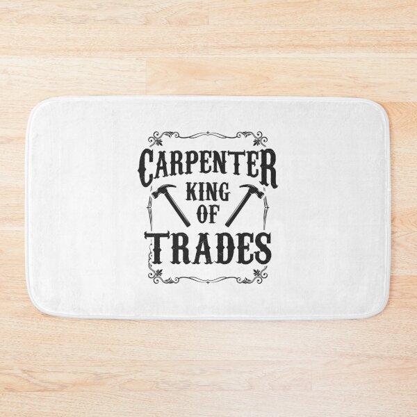 Item preview, Carpenter King Of Trades Carpentry Profession Gift designed and sold by haselshirt.