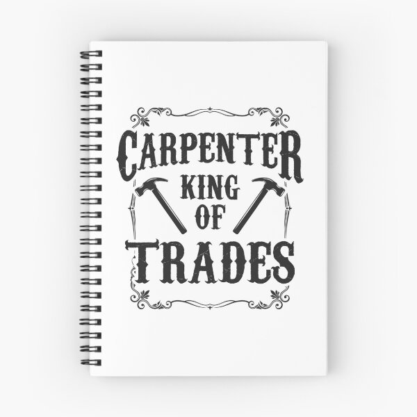 Item preview, Carpenter King Of Trades Carpentry Profession Gift designed and sold by haselshirt.