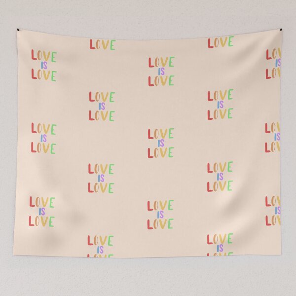 Item preview, LOVE IS LOVE pride design designed and sold by Kaylassadart.