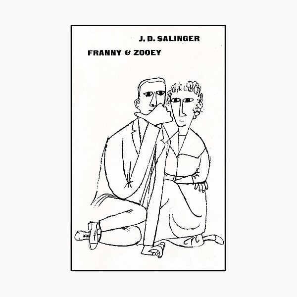 Franny And Zooey vintage book cover Photographic Print