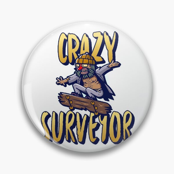Item preview, Land Surveyor - Crazy Surveyor designed and sold by joehaun.