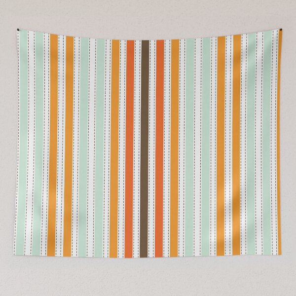 Item preview, Stripe pattern pastel colours designed and sold by Delicarte.