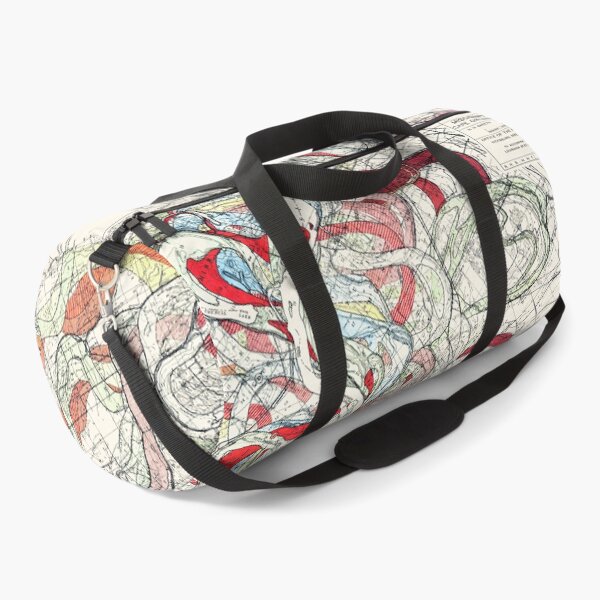 Item preview, Vintage Map of the Mississippi River I designed and sold by Vintage Wall Art.