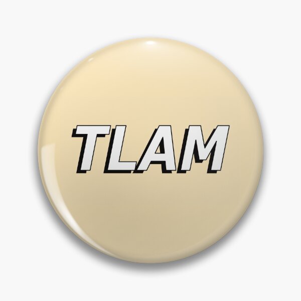 Item preview, TLAM Yellow Outline designed and sold by Stickers by SoSrat.