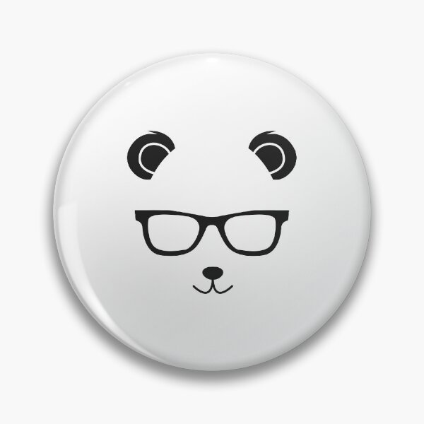 Item preview, Cute Little Bear Panda Nerd With Glasses Gift designed and sold by haselshirt.