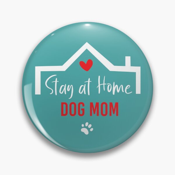 Item preview, Stay at Home Dog Mom, funny dog mom tshirt , gift for dog mom designed and sold by Naufaal.