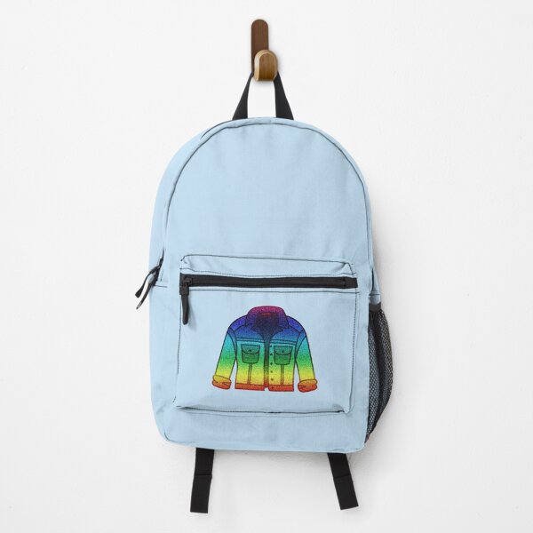 Item preview, rainbow Jean Jacket designed and sold by Full Moon.