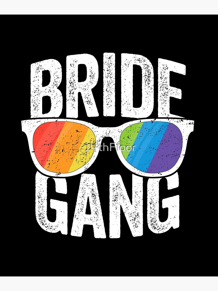 Bride Squad Shirt - Lgbt Cute Rainbow Ring Bachelorette Gift Bride Squad Shirt - Lgbt Cute Rainbow Ring Bachelorette Gift