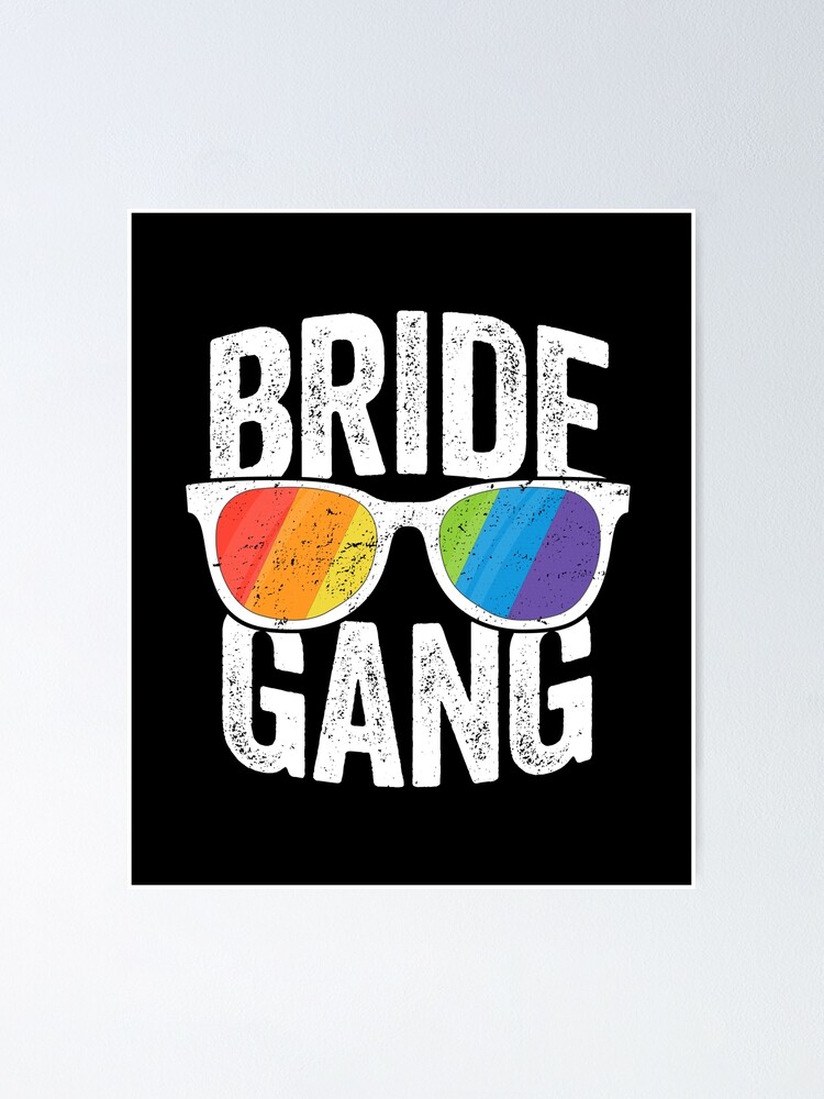 Bride Squad Shirt - Lgbt Cute Rainbow Ring Bachelorette Gift Bride Squad Shirt - Lgbt Cute Rainbow Ring Bachelorette Gift
