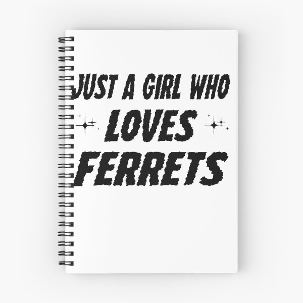 Item preview, just a girl who loves ferrets ,Ferret Lover,Gift Animal Lover  designed and sold by Noussairox.
