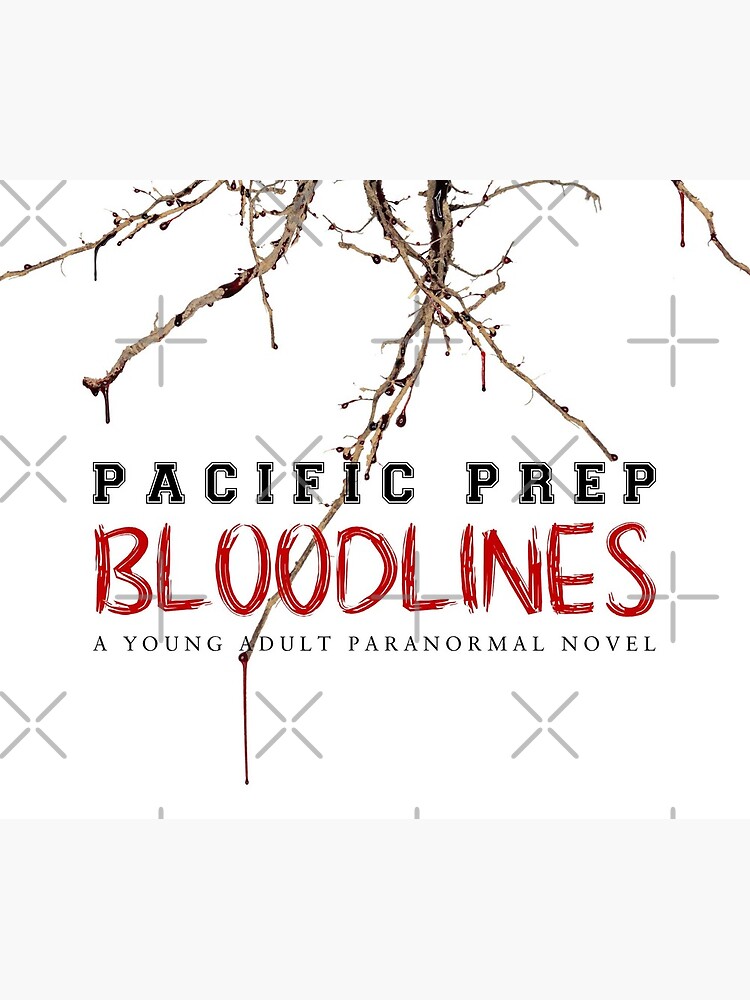 BLOODLINES Novel Cover Art by brettbiaggio