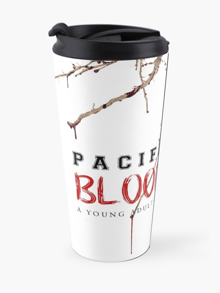 Alternate view of BLOODLINES Novel Cover Art Travel Mug
