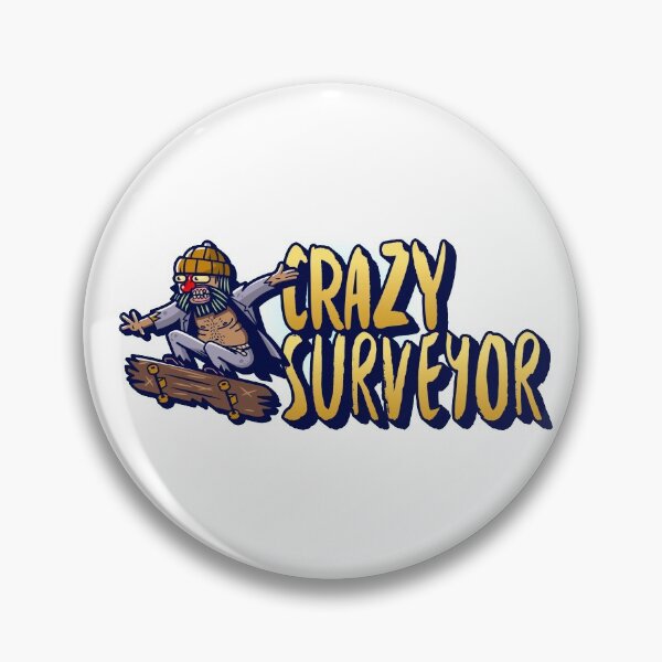 Item preview, Land Surveyor - Crazy Surveyor designed and sold by joehaun.