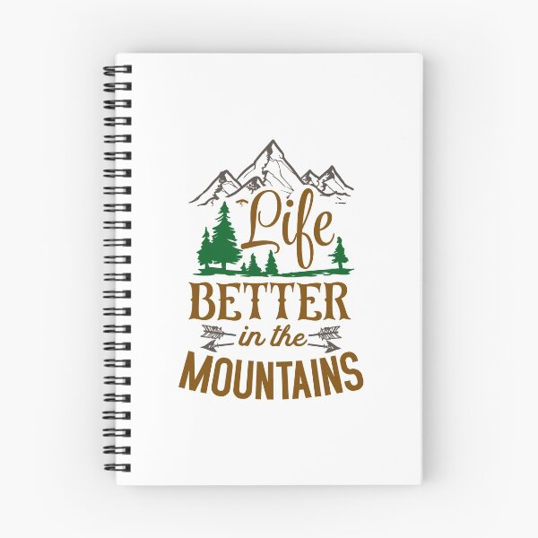 Item preview, LIFE IS BETTER IN THE MOUNTAINS designed and sold by OzyManDiaS90.