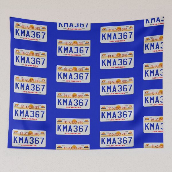 Item preview, KMA367 License Plate LAPD designed and sold by Lawrence Baird.