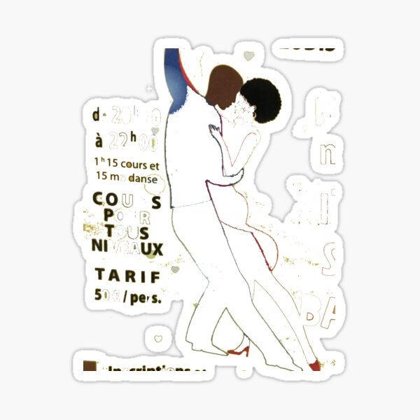Tango Sticker