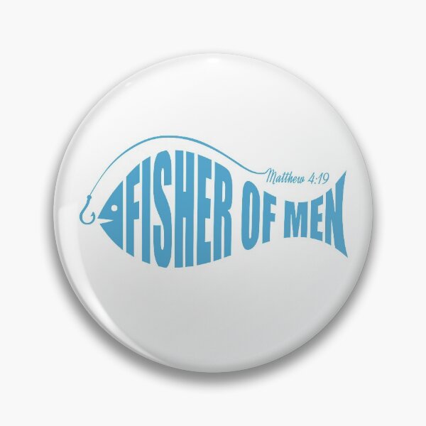 Item preview, Fisher Of Men Christian Bible Verse Matthew 4:19 designed and sold by shepherdstore.