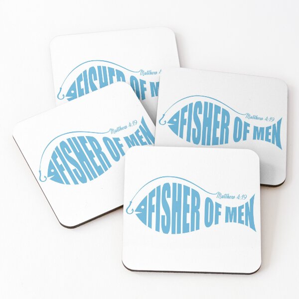 Item preview, Fisher Of Men Christian Bible Verse Matthew 4:19 designed and sold by shepherdstore.