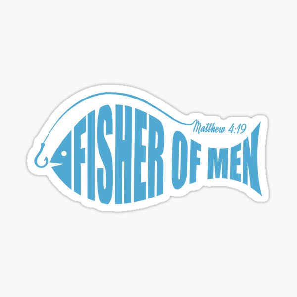 Item preview, Fisher Of Men Christian Bible Verse Matthew 4:19 designed and sold by shepherdstore.