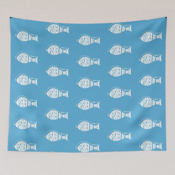 Item preview, Fisher Of Men Christian Bible Verse Matthew 4:19 designed and sold by shepherdstore.