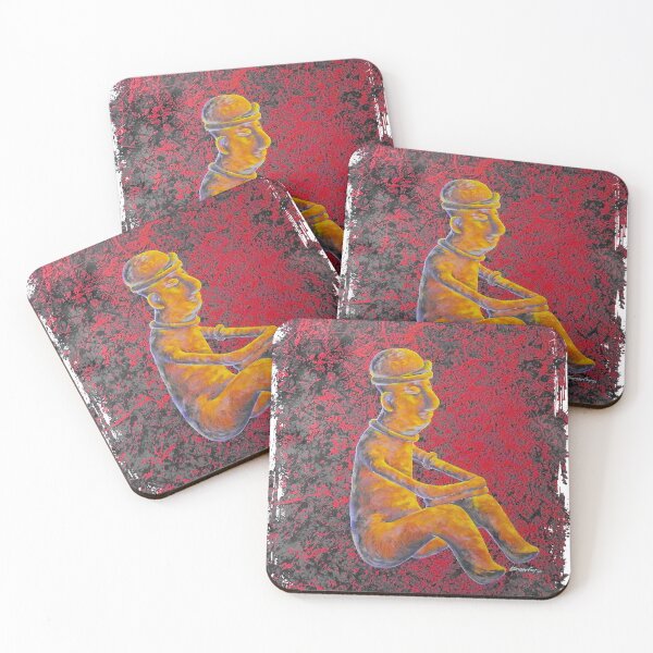 Item preview, 1 Golden Moment - Contemporay Splatter Painting designed and sold by LFRYARTGUY.