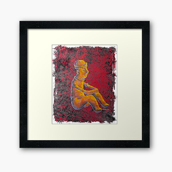Item preview, 1 Golden Moment - Contemporay Splatter Painting designed and sold by LFRYARTGUY.