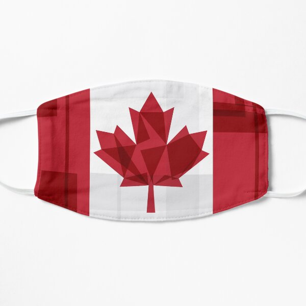 O Canada Flat Mask