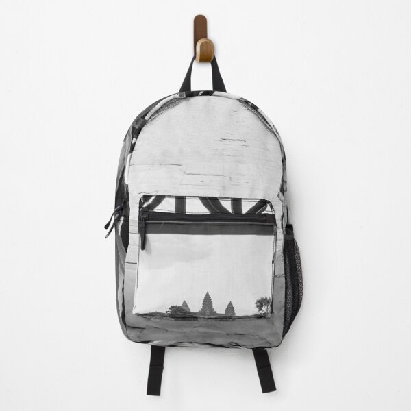 Item preview, Boring black and white Angkor Wat designed and sold by RezieMart.