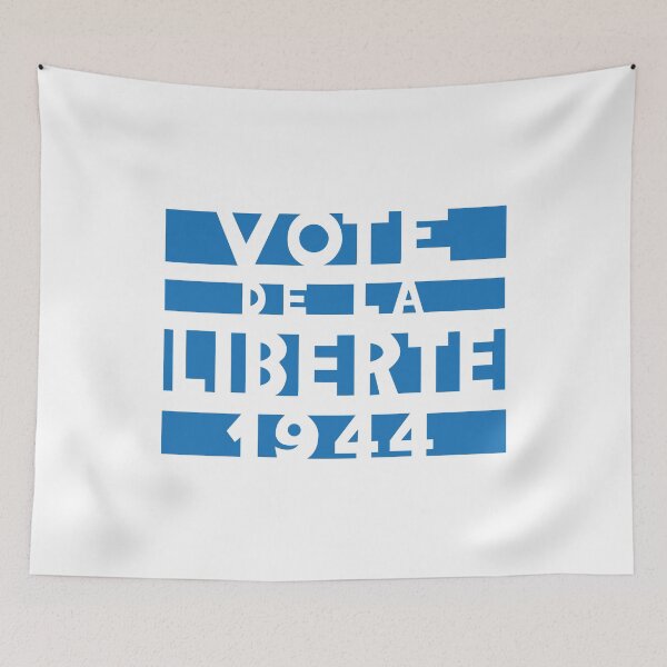 Item preview, Vote de la Liberte 1944 designed and sold by ArtofDissent.