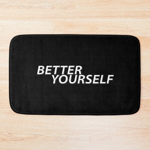 Item preview, BETTER YOURSELF  #Black designed and sold by SalaheddineB.
